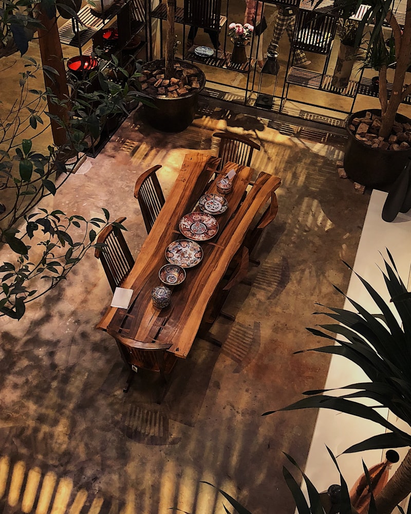 Het interieur van de zaak